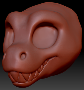 Kemono Toony T-Rex Head Base Variant 2