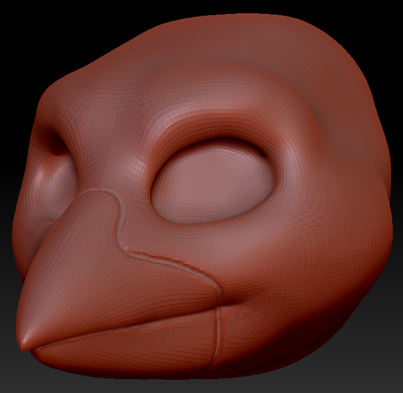 Gender Neutral Sparrow Head Base