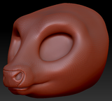 Western Kemono Cow Head Base