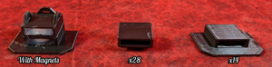 Magnet Holders For Removable Magnetic Soling