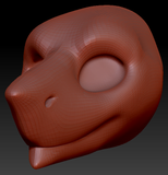 Gender Neutral Sergal Head Base