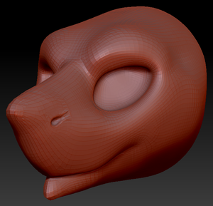 Feminine Sergal Head Base