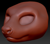 Feminine Skunk Head Base