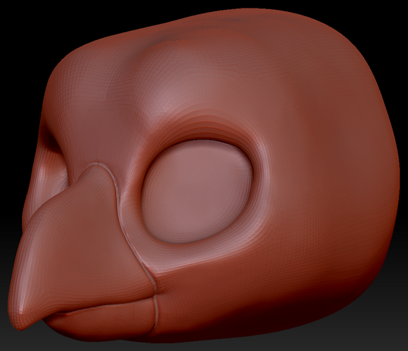 True Kemono Toucan Head Base Variant 1