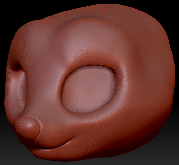 True Kemono Meerkat Head Base
