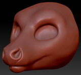 Gender Neutral Deer Head Base Variant 1