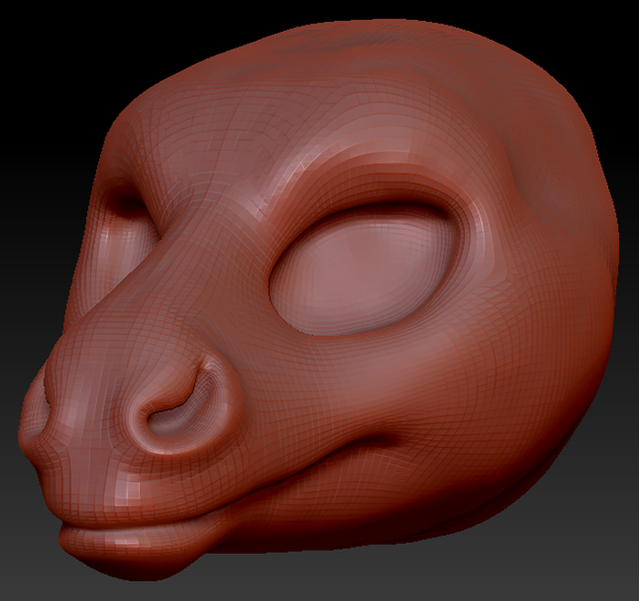 Feminine Donkey Head Base