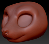 Western Kemono Mouse Head Base