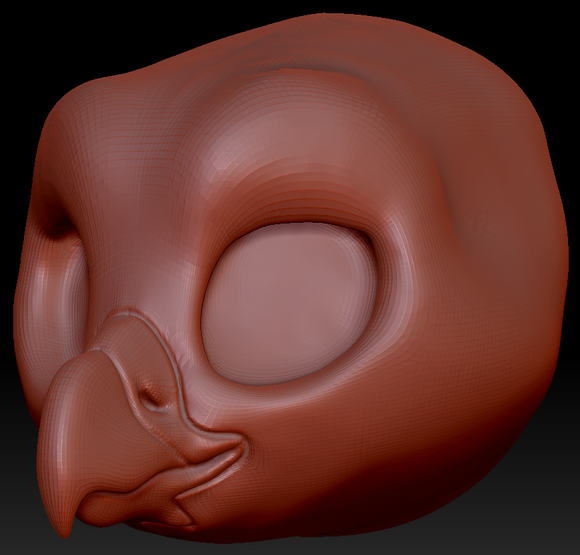 True Kemono Harpy Gryphon/Eagle Head Base