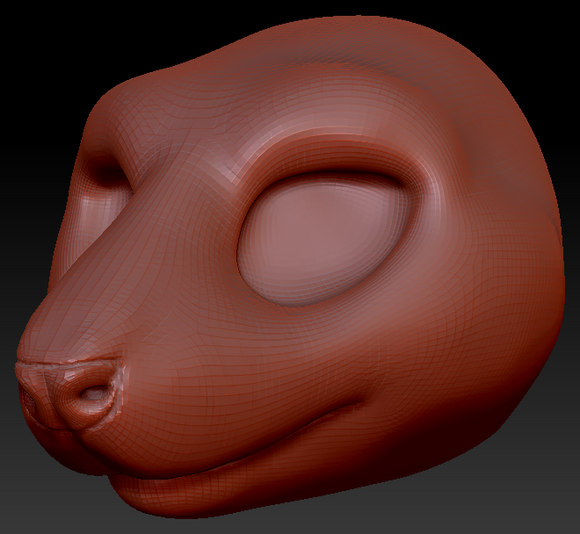 Feminine Mouse Head Base