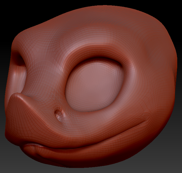 Western Kemono Hognose Head Base