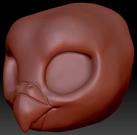 True Kemono Budgie Head Base