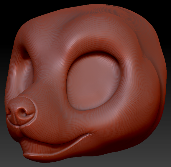 Fennec Fox Static Jaw Head Base