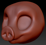 Western Kemono Pig Head Base Variant 1