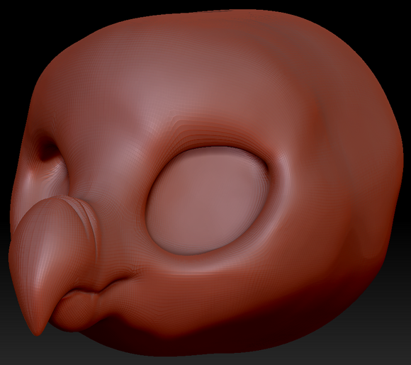 True Kemono Dodo Head Base
