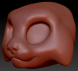 Western Kemono Bobcat/Lynx Head Base Variant 1