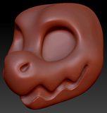 Western Kemono Sweetbeast Static Jaw Head Base