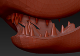 Small Alligator Realistic Style Jawset