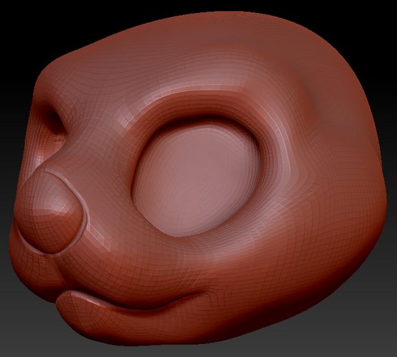 Western Kemono Sea Otter Head Base Variant 2