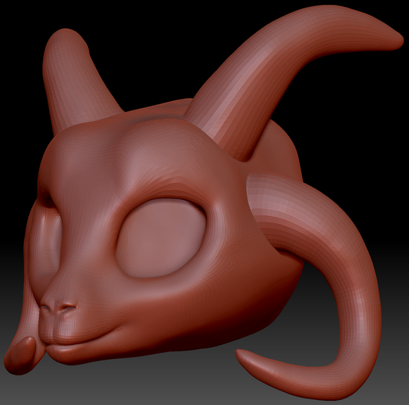 True Kemono Goat/Sheep Head Base Complex Variant 1
