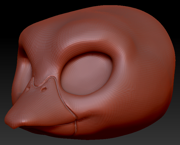 Western Kemono Duck Head Base