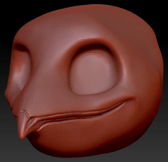 Gender Neutral Potoo Head Base