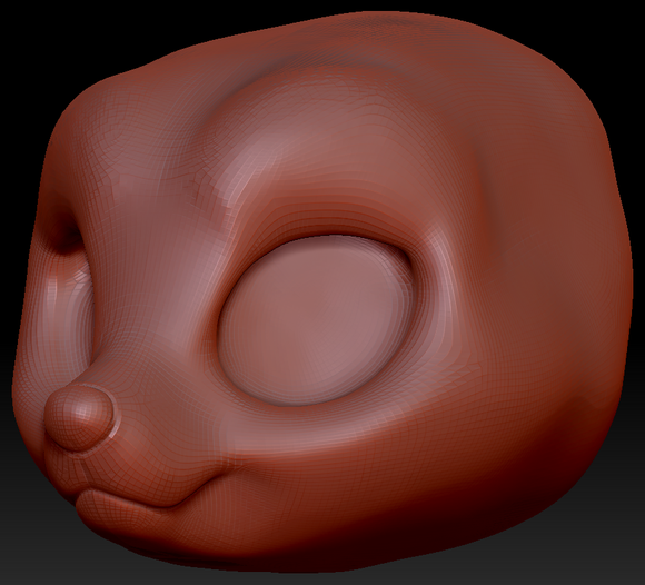 True Kemono Fox Head Base