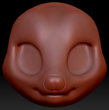 True Kemono Possum Head Base