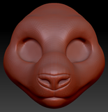 Gender Neutral Giant Panda Head Base