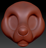 Western Kemono Pitbull Static Jaw Head Base