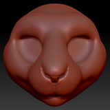 Feminine Squirrel Head Base