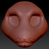 Feminine Electric Eel Head Base