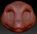 Western Kemono Alligator Head Base
