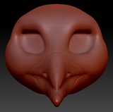 Feminine Black Skimmer Head Base