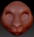 Gender Neutral Kangaroo Head Base
