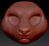 Feminine Skunk Head Base