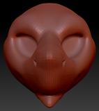Feminine Sergal Head Base