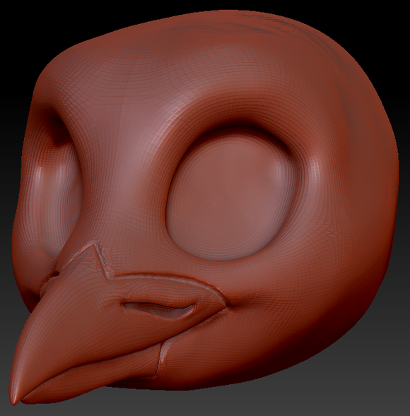 Western Kemono Hummingbird Head Base