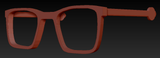 Rectangular Glasses W/ Arms