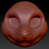 Feminine Fox Head Base Variant 2
