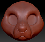Western Kemono Pitbull Head Base