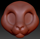Western Kemono Jaguar Head Base Variant 1