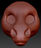 Gender Neutral Horse Head Base Variant 2