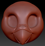 Western Kemono Budgie Static Jaw Head Base