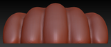 7.8" Wide 5-Toe Small Foam Paw Set