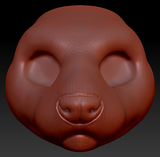 Gender Neutral Ferret Head Base