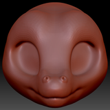 True Kemono Alligator Head Base