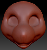 Gender Neutral Orca Static Jaw Head Base