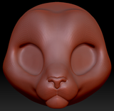 True Kemono Lion Head Base