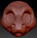 Kemono Toony Angel Dragon Head Base Variant 1
